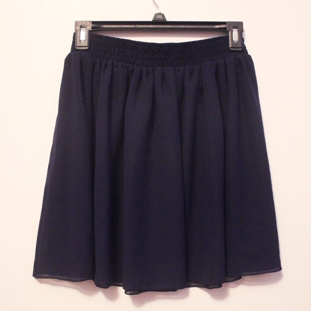 American Apparel Chiffon Skirt